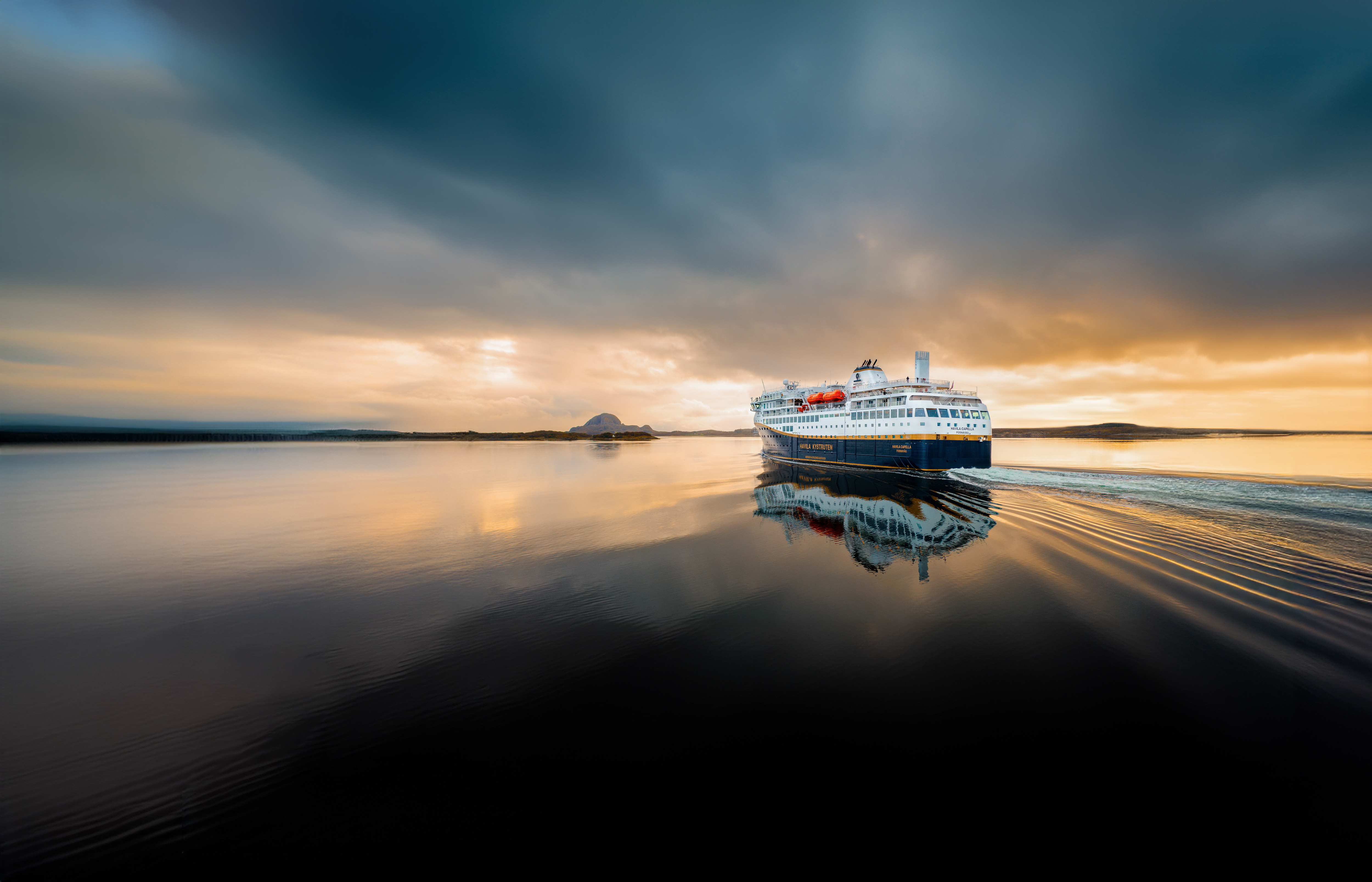 Kystruten og buss gjennom Norge